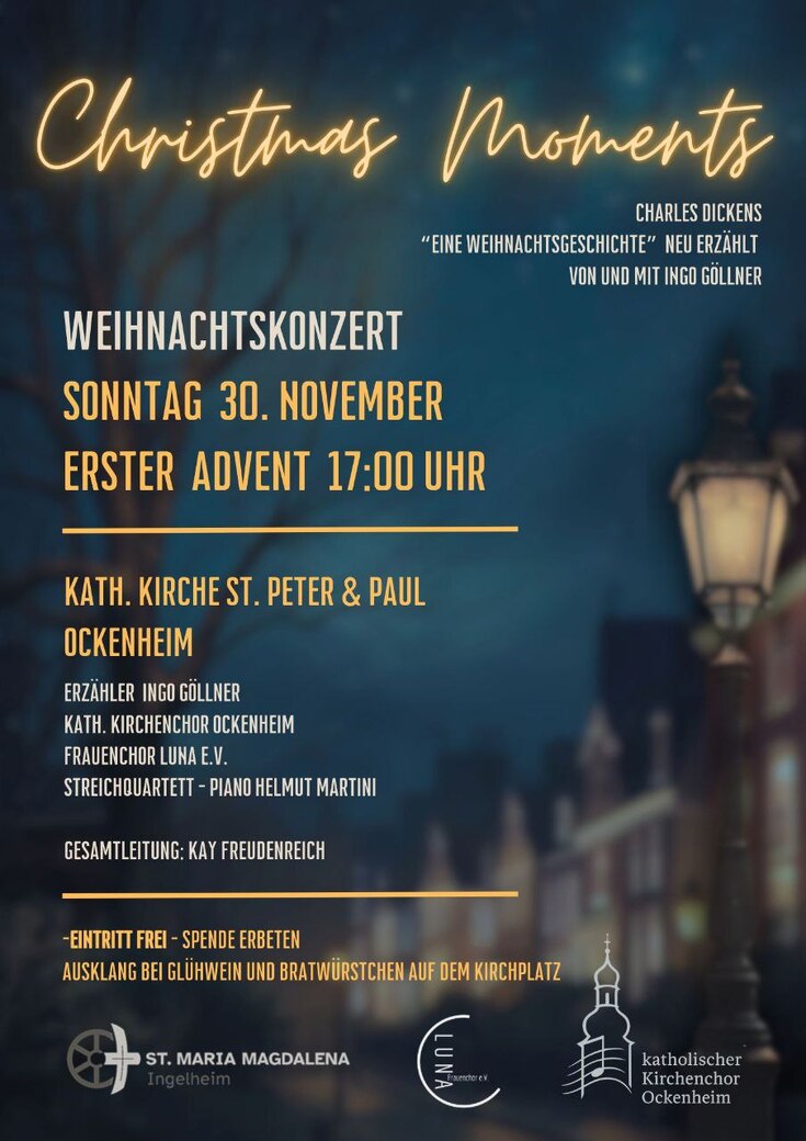 Vorschaubild Plakat des Weihnachtskonzerts 2025